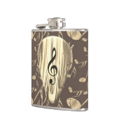 Flasques Golden Plectron - Design élégant pour les mélomane (Gauche)