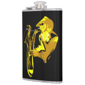 Flasques Golden Saxaphonist (Gauche)