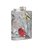 Flasques Goldfinch Et Cardinal (Droite)