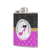 Flasques Golf à thème fille rose et noir (Gauche)