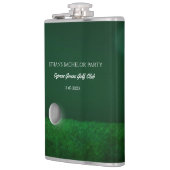 Flasques Golf Bachelor Party - balle de golf et terrain de  (Gauche)