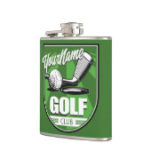Flasques Golf Club NAME Pro Golfer Player Personnalisé (Gauche)