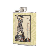 Flasques Golf Golfeur Vintage Antique Golf (Gauche)