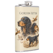 Flasques Gordon Setter (Droite)
