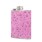Flasques gouttelettes d'eau roses chaudes (Gauche)