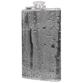 Flasques Gouttes de pluie sur la fenêtre (Gauche)