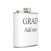 Flasques Grad simple graduation minimale élégante typo mode (Droite)