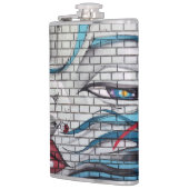 Flasques Graffiti de fille asiatique (Gauche)