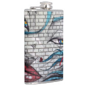 Flasques Graffiti de fille asiatique (Droite)