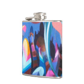 Flasques Graffiti urbain (Gauche)