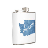 Flasques Grain de bois de Spokane Washington (Droite)