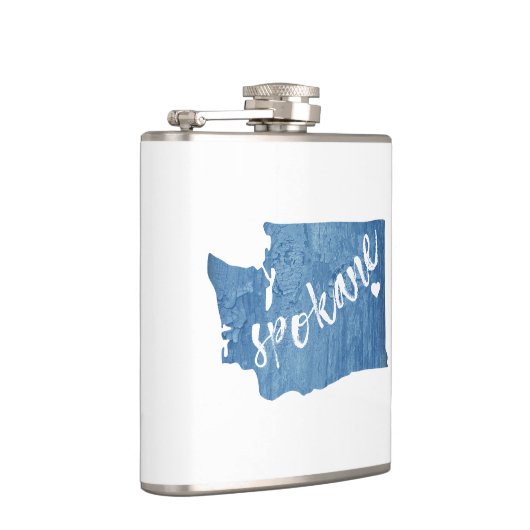 Flasques Grain de bois de Spokane Washington (Droite)