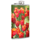 Flasques Grand champ de tulipes rouges (Droite)