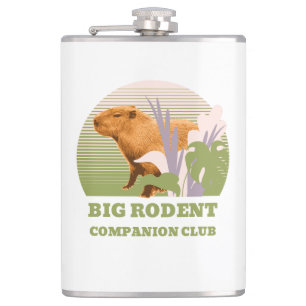 Flasques Grand Club de Compagnons Rongeurs Capybara