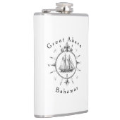 Flasques Grand compas de navigation nautique d'Abaco Bahama (Droite)