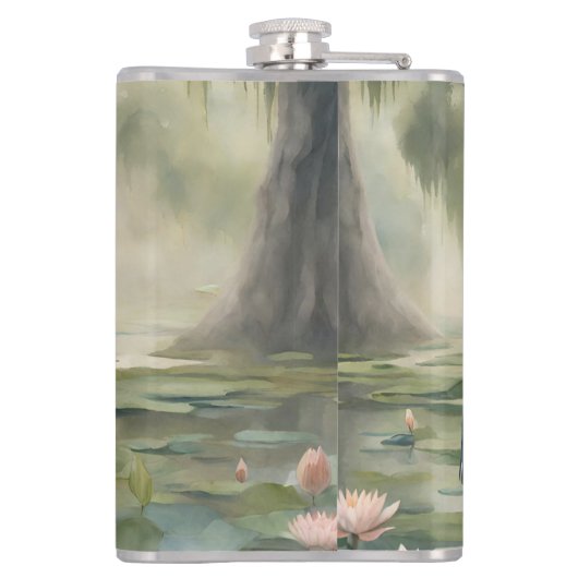 Flasques Grand héron bleu (Dos)