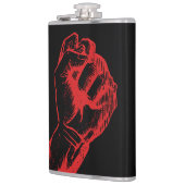 Flasques Grand Poing Rouge Levant (Gauche)