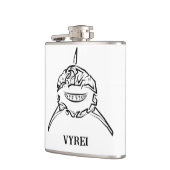 Flasques Grand requin blanc de la tribu noire et blanche (Gauche)