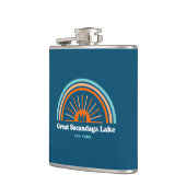 Flasques Grand Sacandaga Lake New York Rainbow (Gauche)