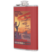 Flasques Grande semaine d'aviation - affiche de ondulation (Gauche)