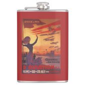 Flasques Grande semaine d'aviation - affiche de ondulation (Devant)