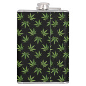 Flasques Grands monogramme/nom facultatifs du motif | de (Dos)