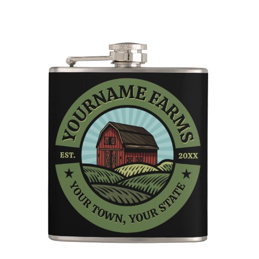 Flasques Grange de style ancien AJOUTER NOM Ferme de campag (Devant)