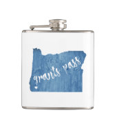 Flasques Grant Pass Grain de bois de l'Oregon (Devant)