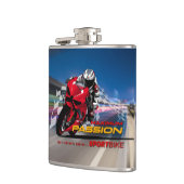 Flasques Graphisme de course de Superbike Maximum Passion B (Gauche)