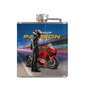 Flasques Graphisme de course de Superbike Maximum Passion B (Dos)