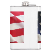 Flasques Gras Etoiles et rayures - United States Flag Art (Dos)