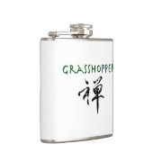 Flasques Grasshopper avec le symbole "Zen" (Droite)