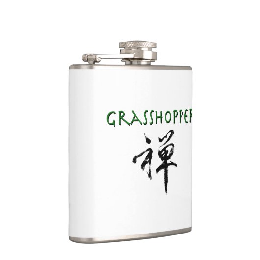 Flasques Grasshopper avec le symbole "Zen" (Droite)