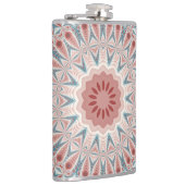 Flasques Grattez moderne Kaleidoscope Mandala art fractal (Droite)