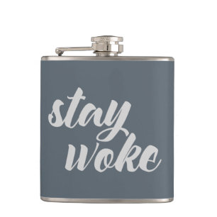 Flasques Gray Stay Woke