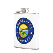 Flasques Great Falls Montana (Gauche)