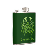 Flasques Green crab Celtic Knot (Droite)