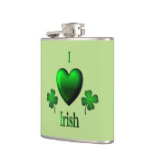 Flasques Green I Heart irlandais (Gauche)