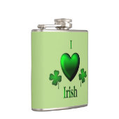 Flasques Green I Heart irlandais (Droite)