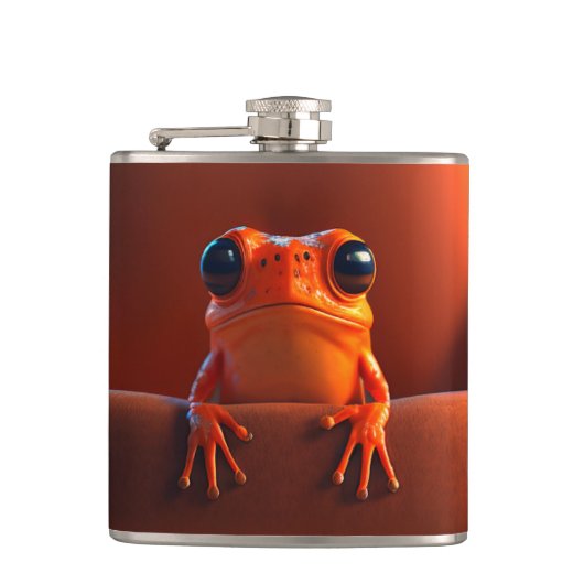 Flasques Grenouille orange (Devant)