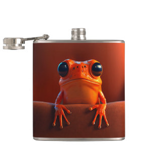Flasques Grenouille orange