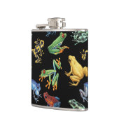 Flasques Grenouilles sur noir (Gauche)