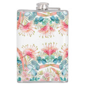 Flasques Greville Rose Personnalisée Et Eucalyptus (Dos)