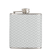Flasques Grey Herringbone (Devant)