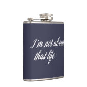 Flasques Grey Je ne parle pas de cette vie (Droite)