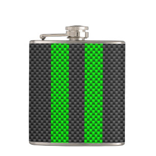Flasques Grilles de course de type fibre de carbone vert Ac