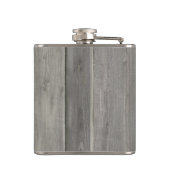 Flasques Gris Classique Bois Nom (Dos)