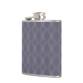 Flasques Gris, cool, tendance, simple, moderne zig zag moti (Gauche)