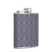 Flasques Gris, cool, tendance, simple, moderne zig zag moti (Droite)