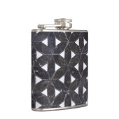 Flasques Gris de charbon | mosaïque | fleur de vie (Droite)